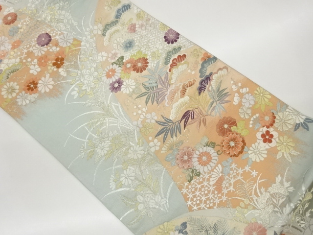 JAPANESE FUKURO OBI / WOVEN SHOCHIKUBAI